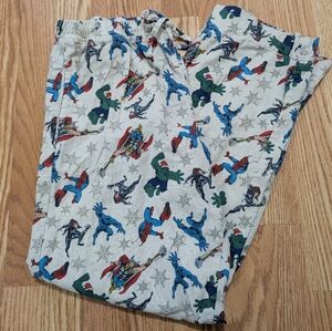 Hanna Andersson Adult Small Marvel Avengers Cotton Pajama Lounge Pants